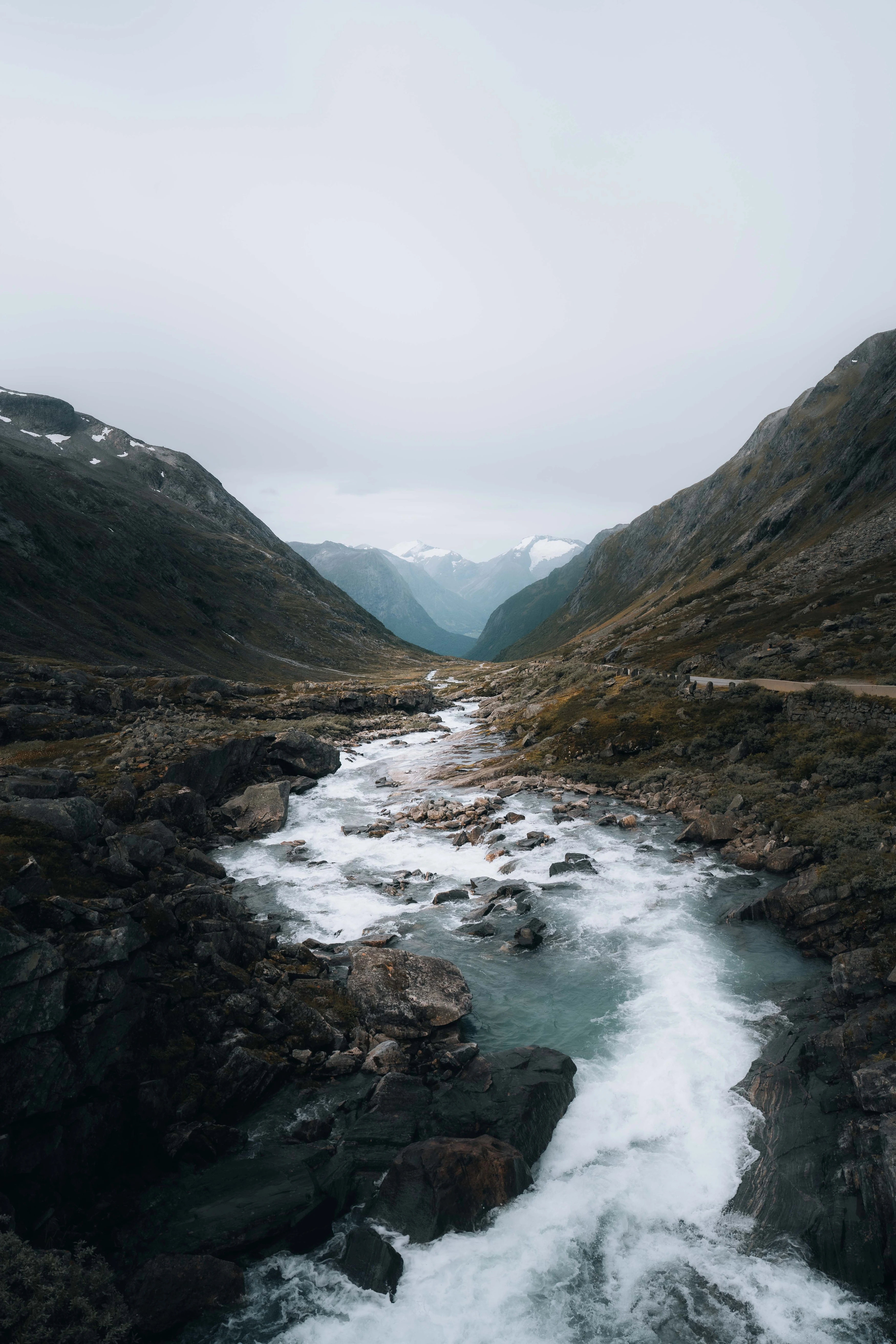 Le torrent glaciaire